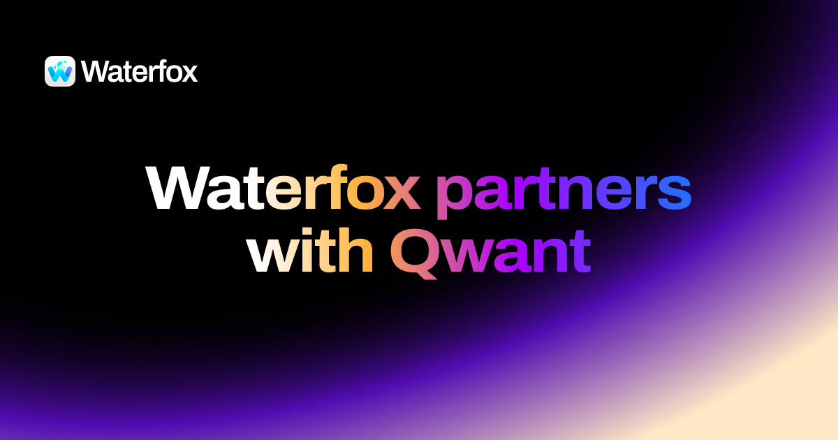 Waterfox partners with Qwant - Waterfox Blog