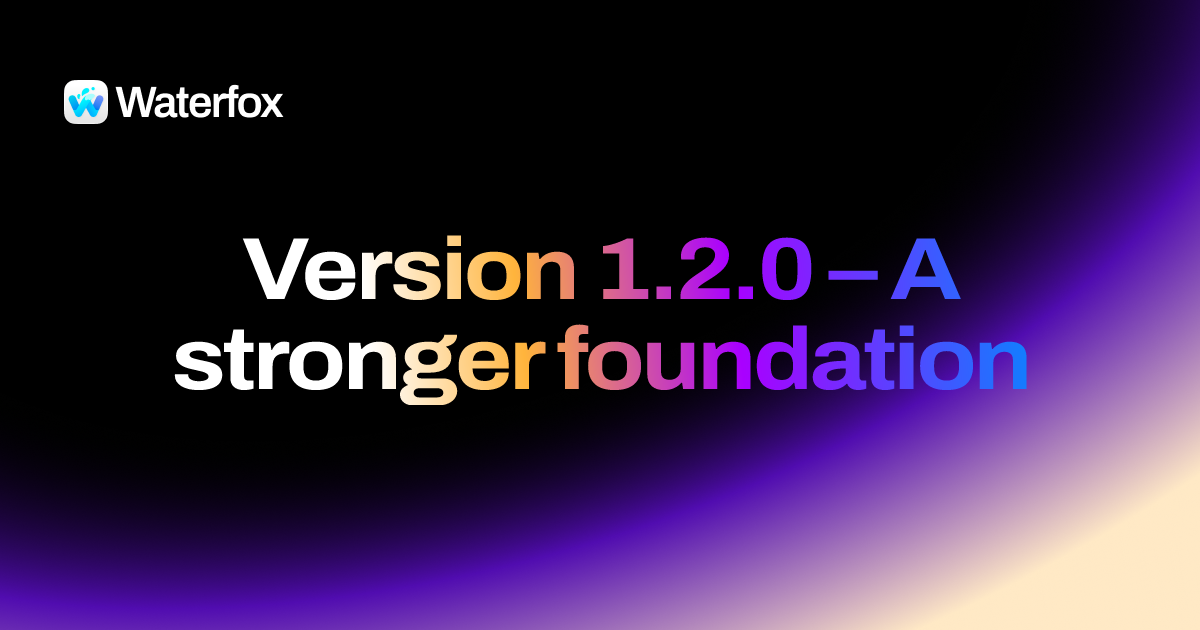 Waterfox Android Waterfox Android 1.2.0 - A stronger foundation